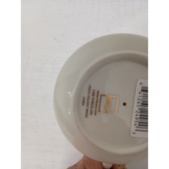 Vintage Mikasa Bear In Teacup Porcelain Christmas Tree Ornament Decoration - Picture 9 of 12